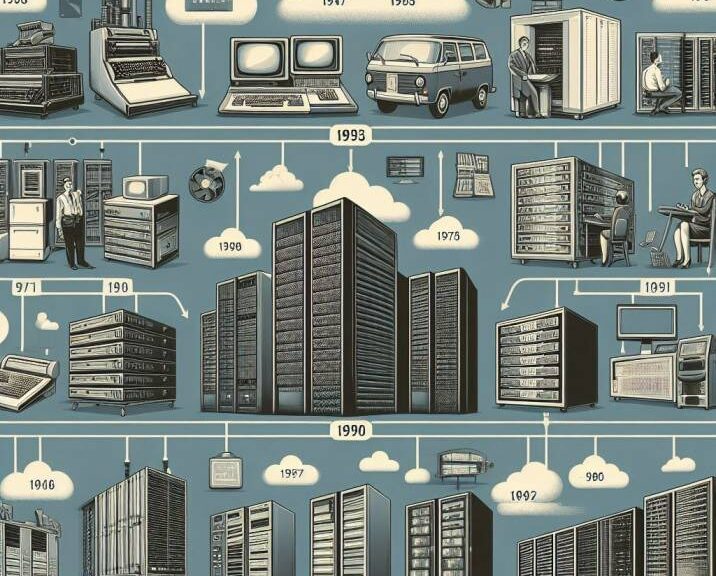 تاریخچه سرور ها